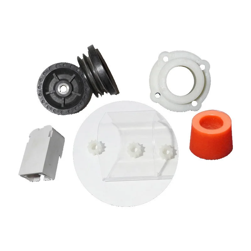 Customize PEEK Spare Parts Engineering Plastic Fittings injection Moldings CNC Machined Plastic PEEK Parts
