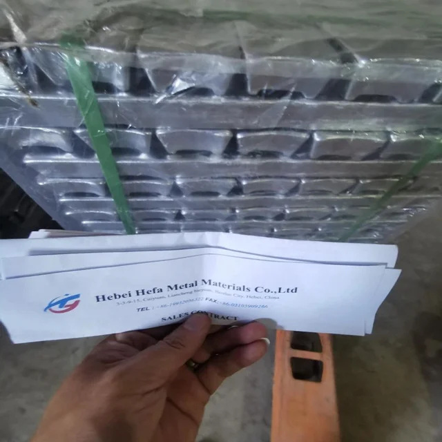 
Китайский слиток из алюминиевого сплава 