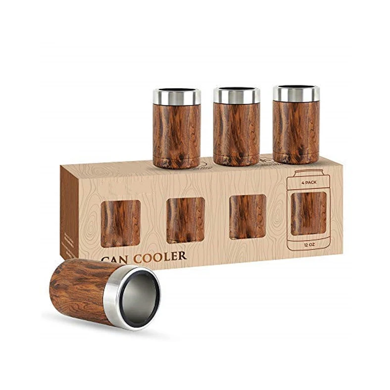 Custom Logo Online Shop Can Insulator Stainless Beer Holder for Gift