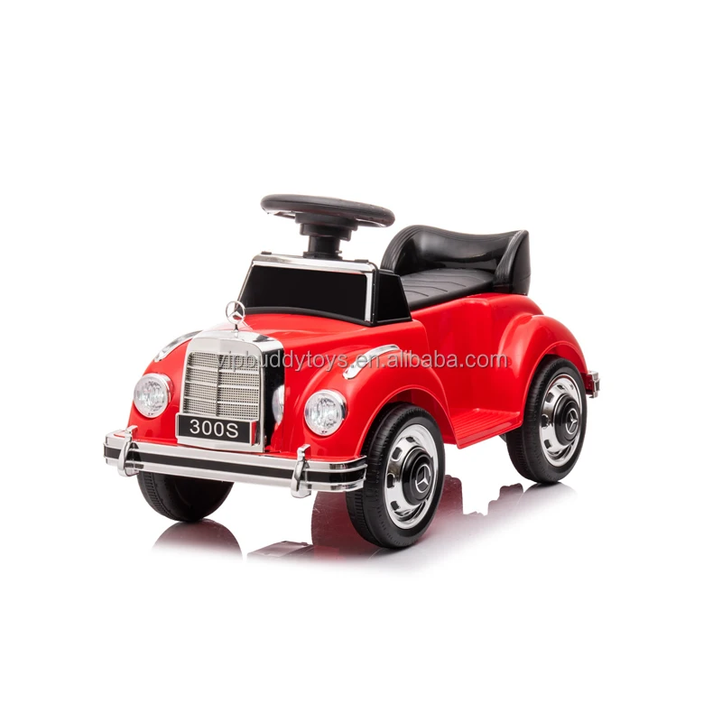 License Car Strong Baby Car, Plastic And Paint Color Optional Electric Car, Ride On Car Mercedes Benz 300S Foot to Floor
