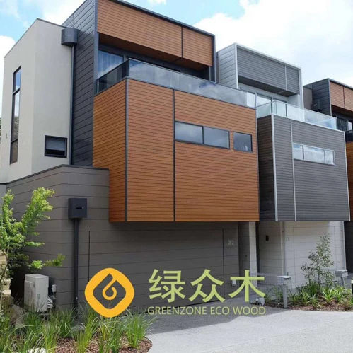 Wholesale cheap price co extrusion wood plastic composite outdoor wpc cladding exterior wall panel