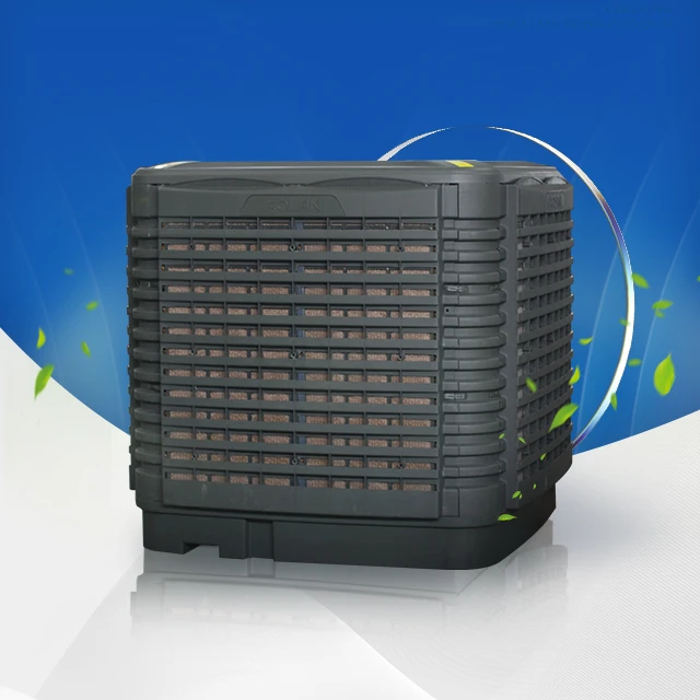 Window evaporative air cooler chargeable air cooler with Group -control for Public buildings