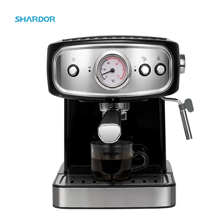 850W 15Bar high pressure pump make Espresso and Cappuccino Espresso electric coffee machine