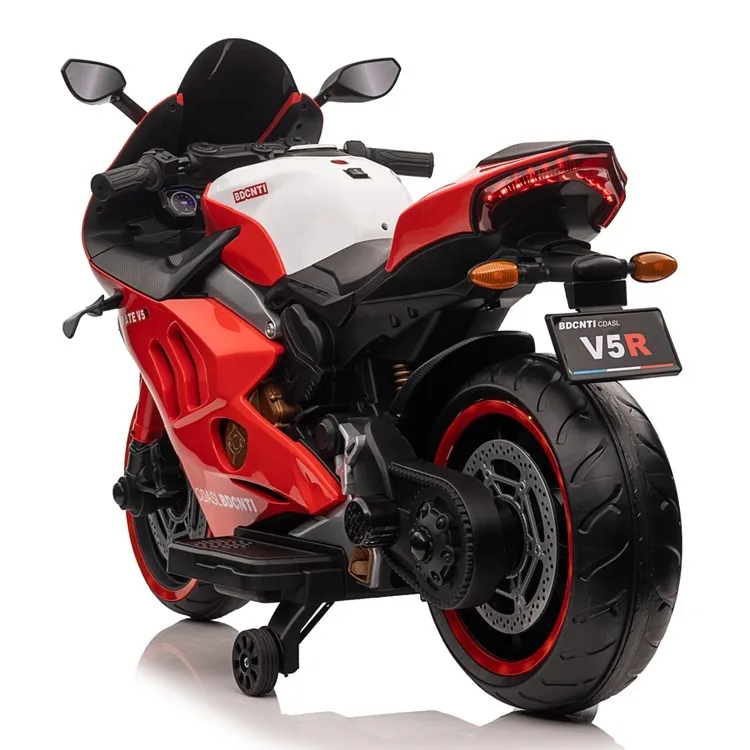 Factory direct sales of the newly designed cool motorcycle with dual-drive electric ride on car