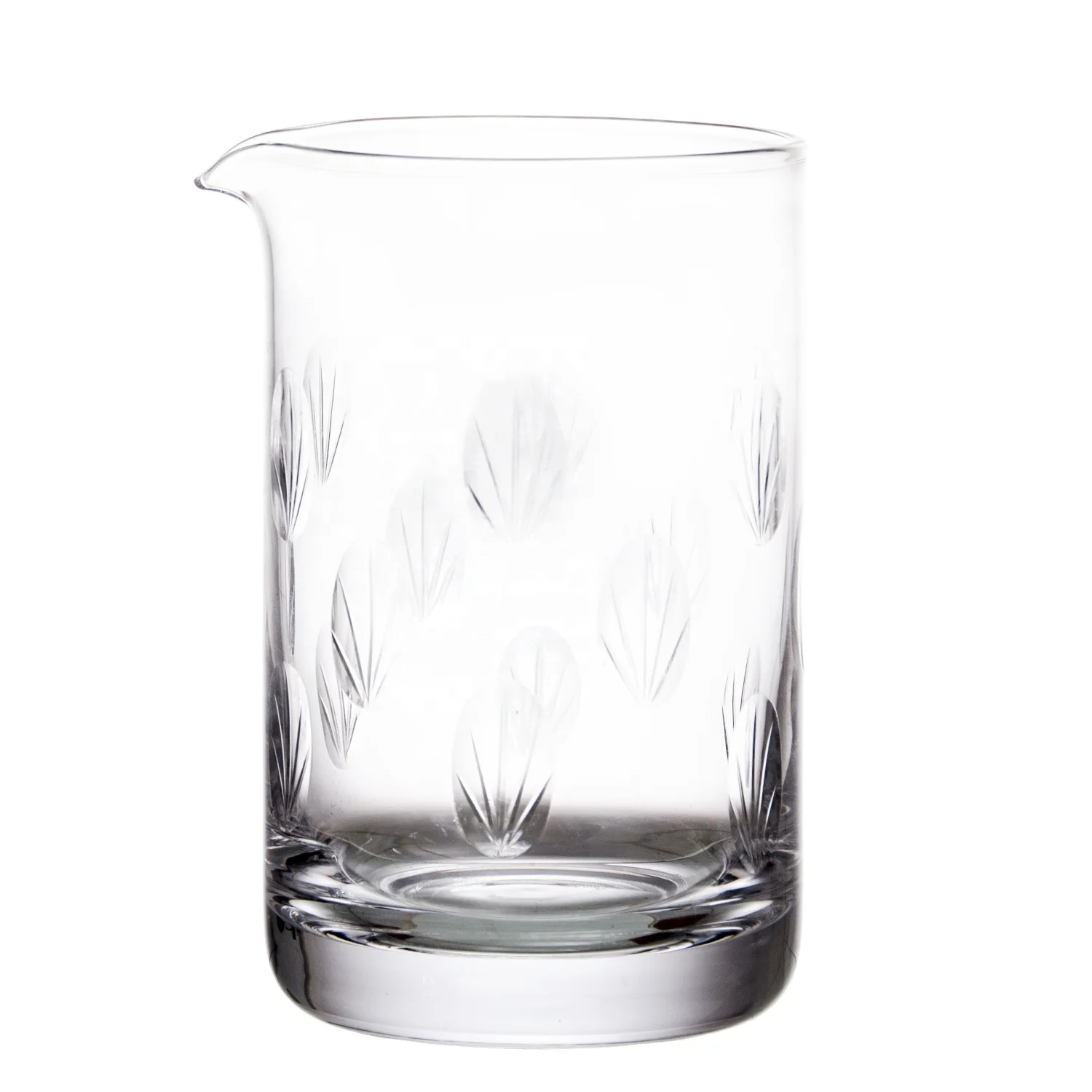 
Bar Tools Handmade High Quality 500 ml Engraving Bar Glassware Crystal Cocktail Mixing Glass 