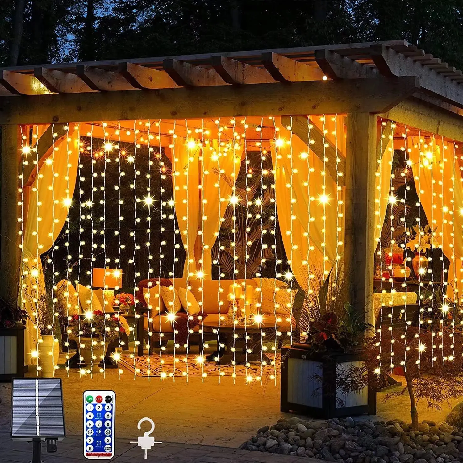 300L curtain lights Fairy Window Curtain String Lights Vine Hanging Garland Hanging for Wall Lighting