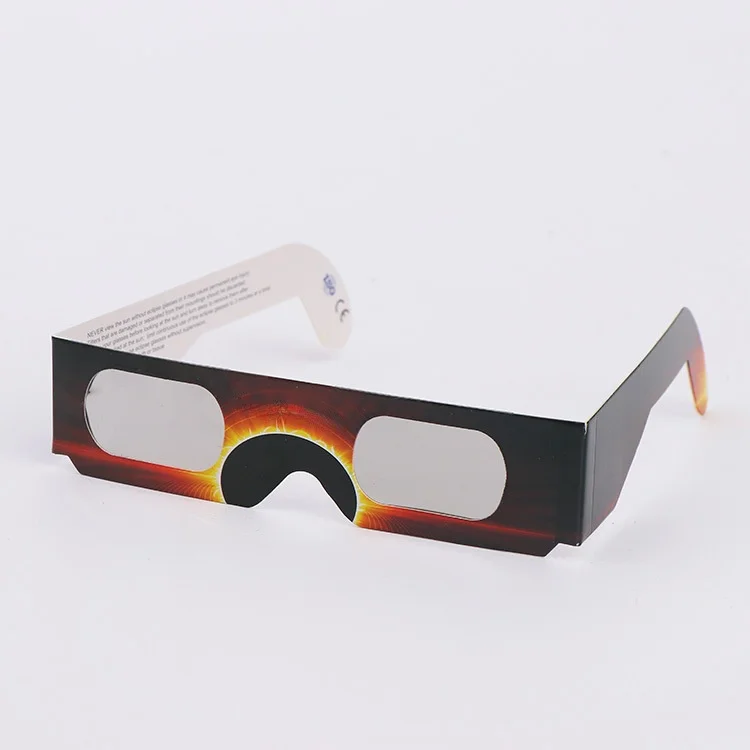 Solar Eclipse Glasses Approved 2024 CE and ISO Certified Solar Eclipse Observation Glasses Safe Shades for Direct Sun Viewing
