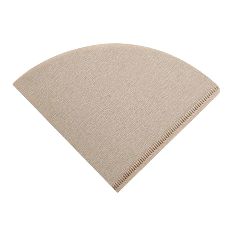 V1 V2 Coffee tools supplier virgin wood pulp 40pcs for one box coffee filter paper