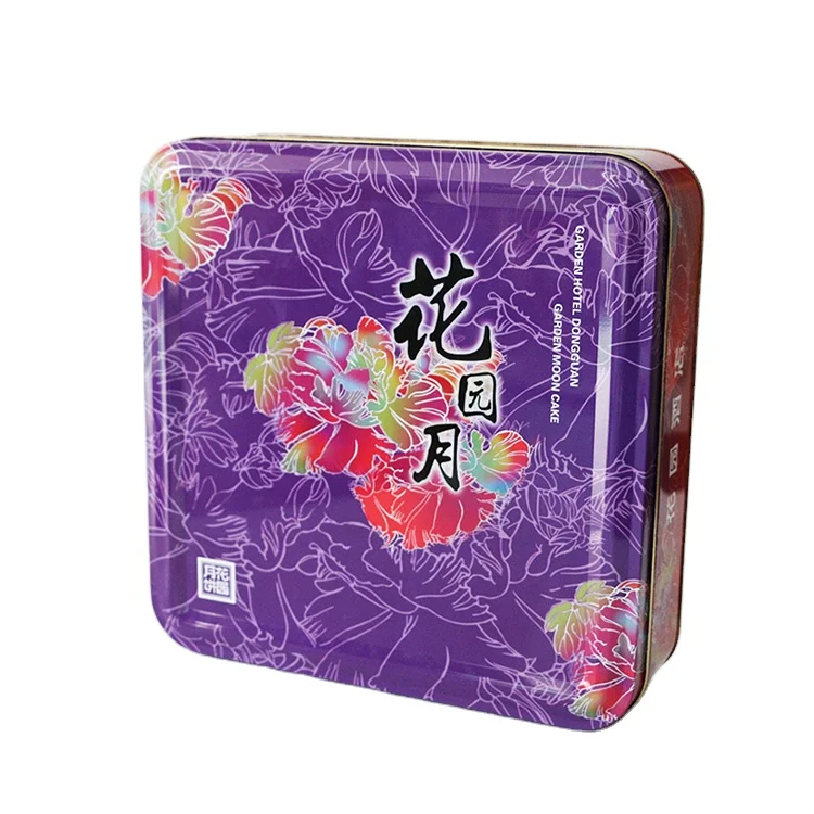 Customized Logo Cookies Snack Packaging candy packaging tin box cookies candy tin box metal box