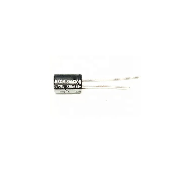 Алюминиевый электролитический конденсатор SAMXON EGT337M1EG1BRR 330 мкФ 25V 10*12,5 Life 4000-10000 часов