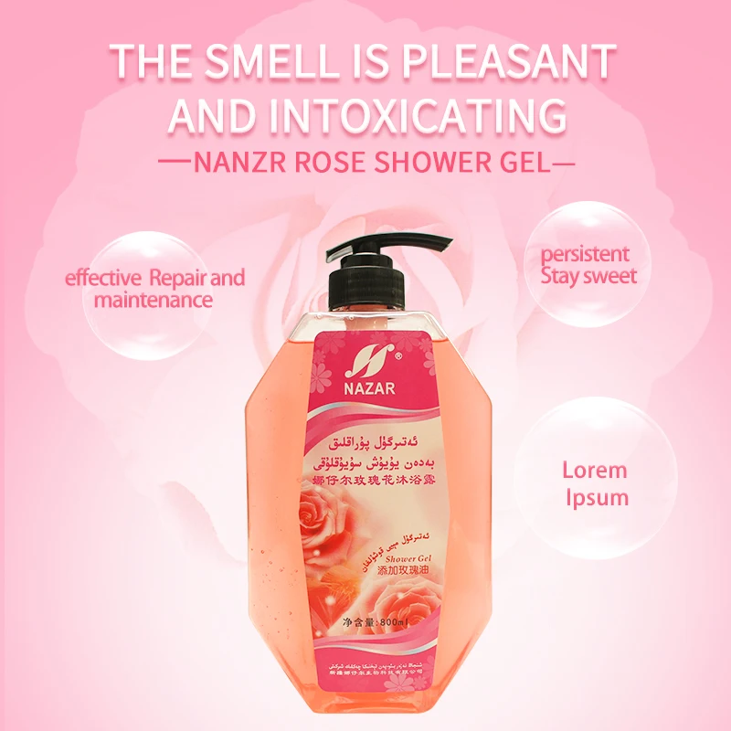 Natural Body Wash Manufacturers Wholesale Private Label Deep Moisturizing Whitening Flower Blossom Shower