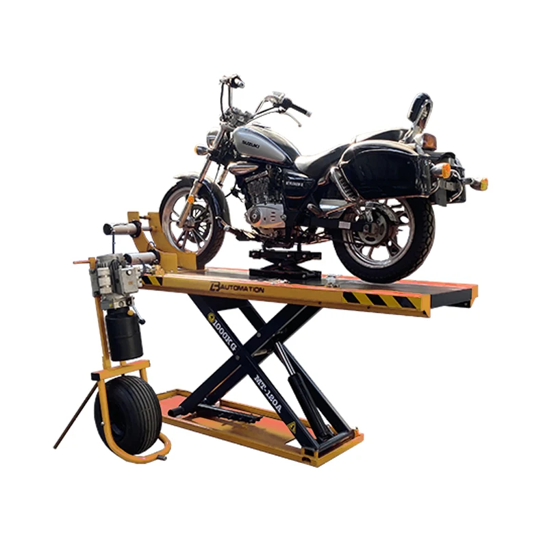 600kg Motorcycle Scissor Lift with Platform