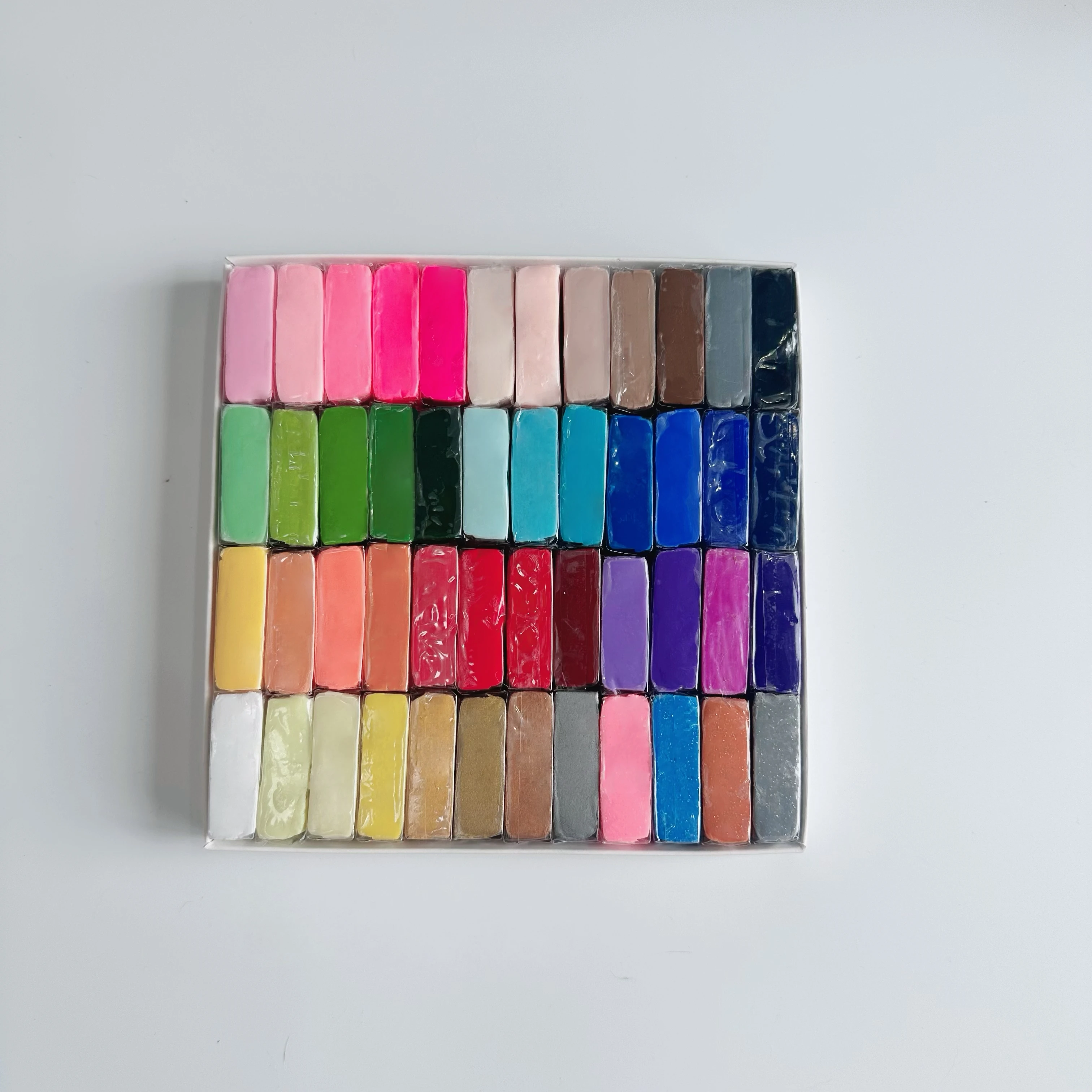 48 Colors Set Christmas Crafts DIY Non-Toxic Modeling Clay DIY Oven Bake Polymer for Kids DIY