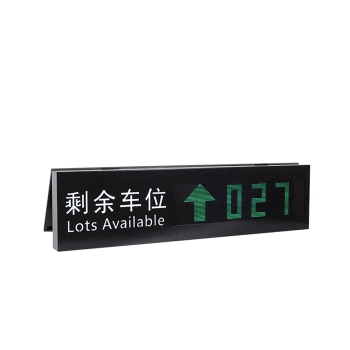 Low price high quality Hot sales Indoor LED Display Car exit signs interface for parking guidance System