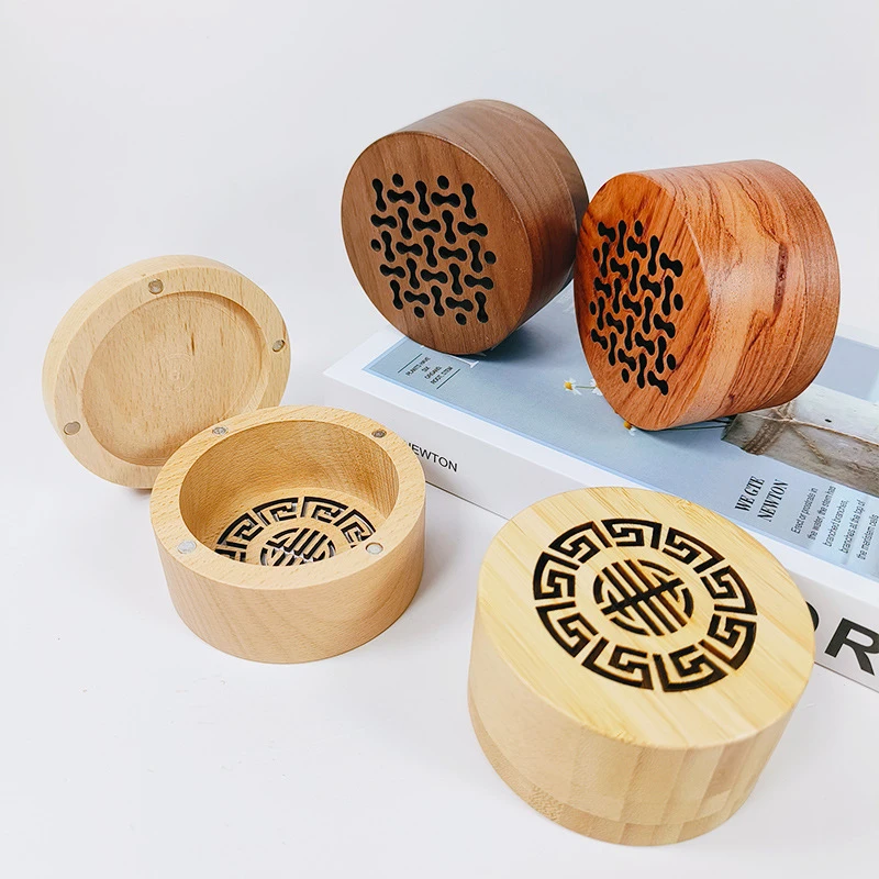 High Quality Oudwood Products Clean and Clear Burning Box High-end Incense Coil For Bedroom Teahouse Decoration