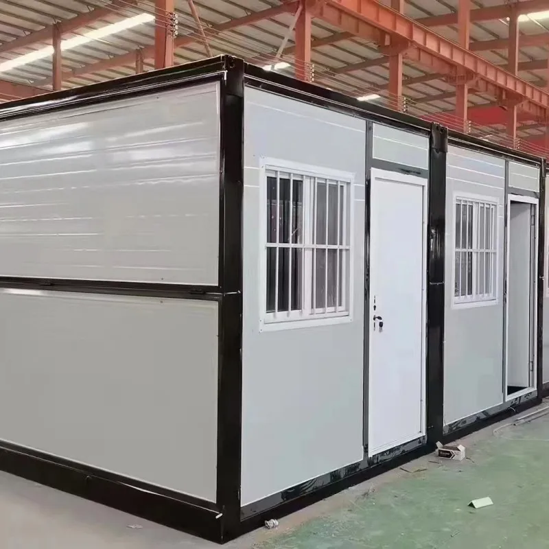 Quick installation Customized Folding Prefab Homes Foldable prefabricated Container Office