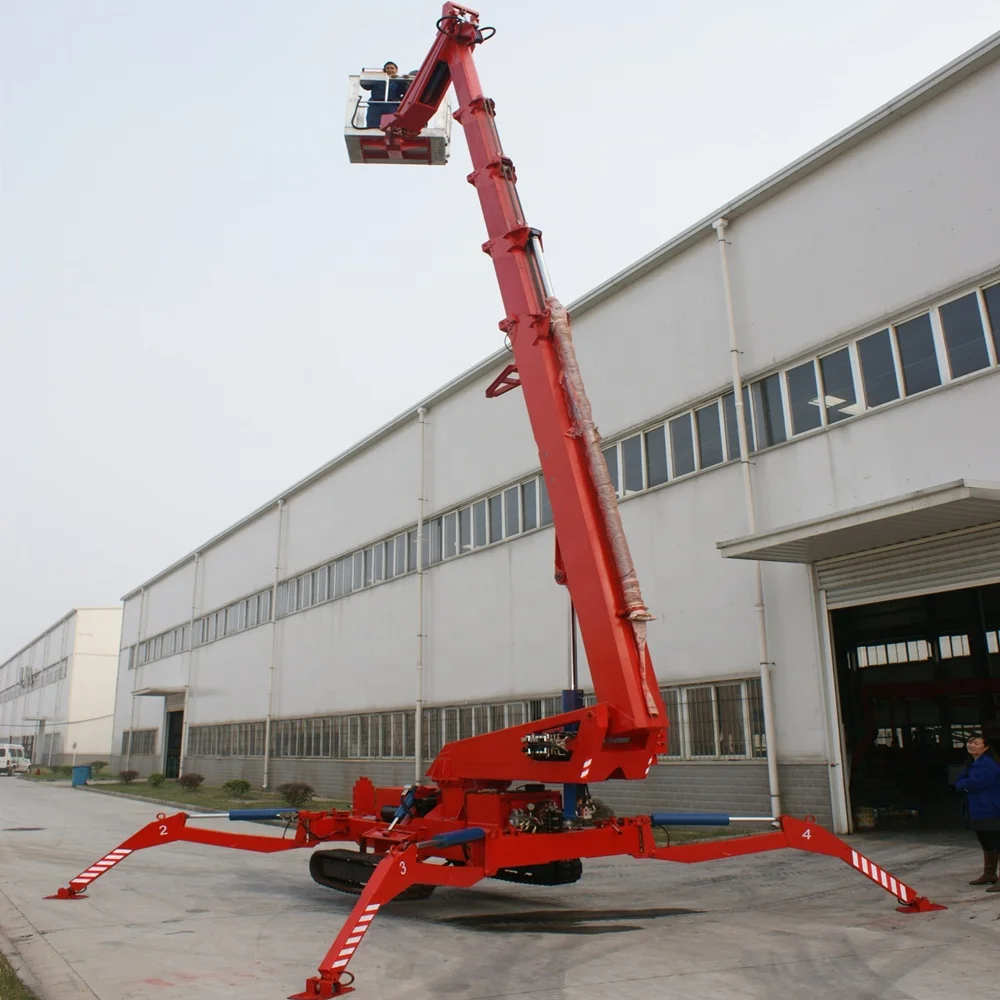hot sale spider lift boom KD-T30  telescopic hydraulic manlift / aerial work platform