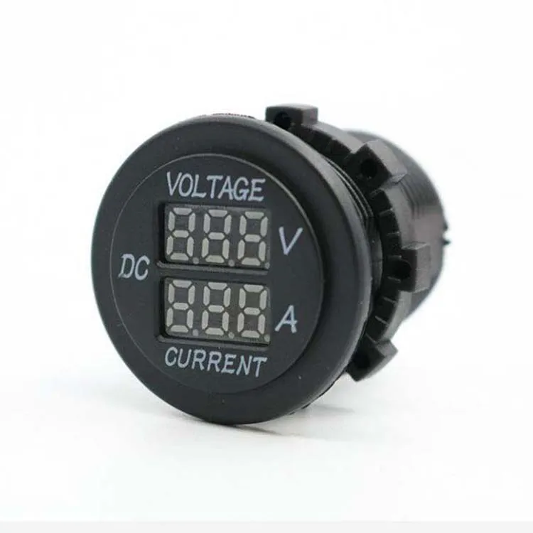 DC 12V 24V 15A Voltmeter Ammeter  for Auto car marine boat