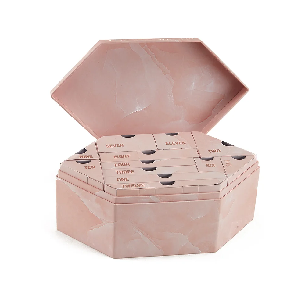 Customized Cosmetic Box Jewelry Environment friendly Drawer Cardboard Box Multi-Drawer Chocolate Ribbon  Christmas Gift Boxes