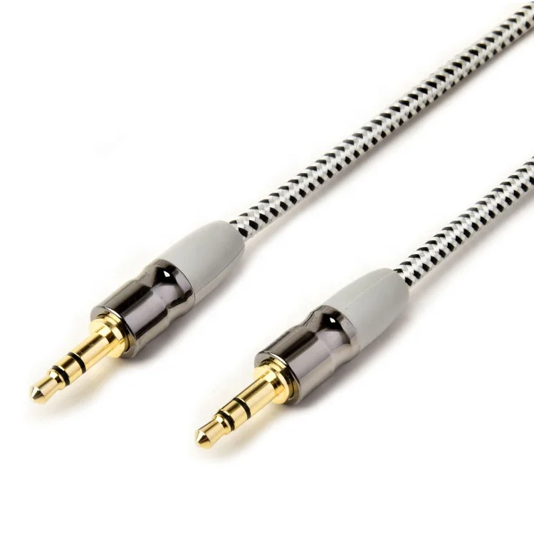 3.5mm Universal Auxiliary Audio Stereo jack Cable Cord for All 3.5mm-Enabled Devices audio cable manufacturer