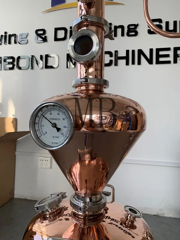 Медное дистилляционное оборудование, горячая Распродажа, небольшое домашнее спиртовое оборудование moonshine