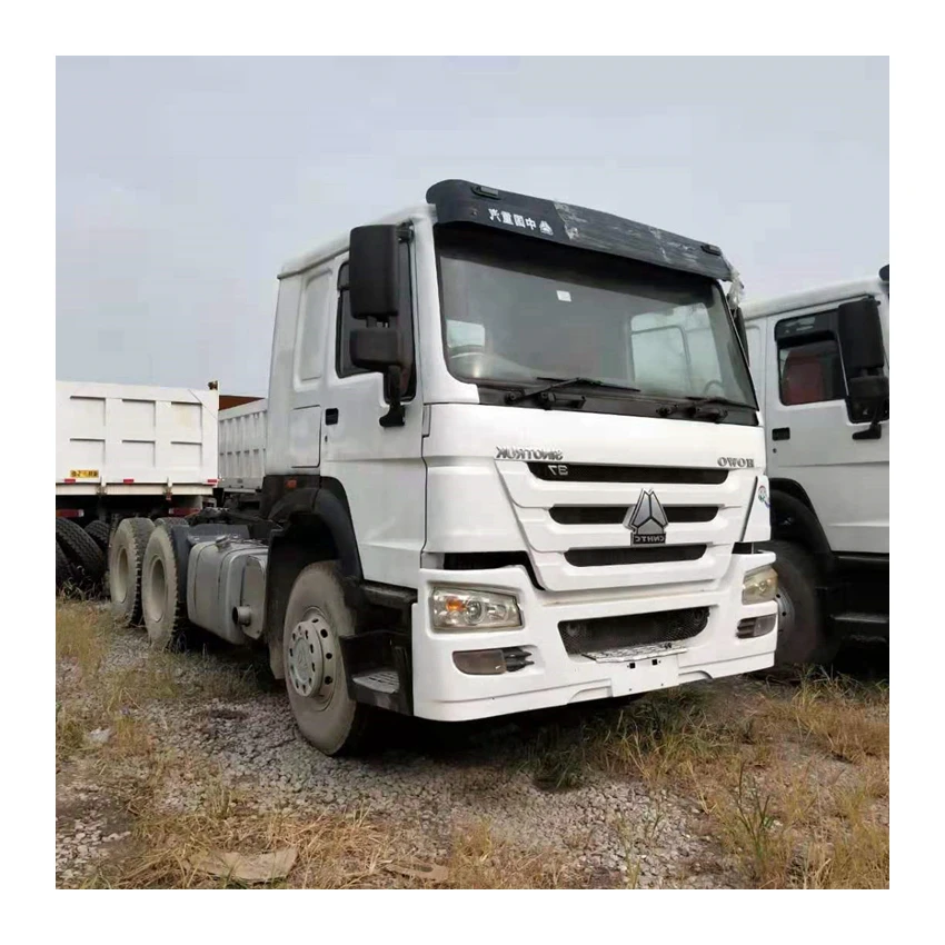  Популярная китайская оптовая продажа б/у Тракторная головка Sinotruk Howo 375hp 6x4