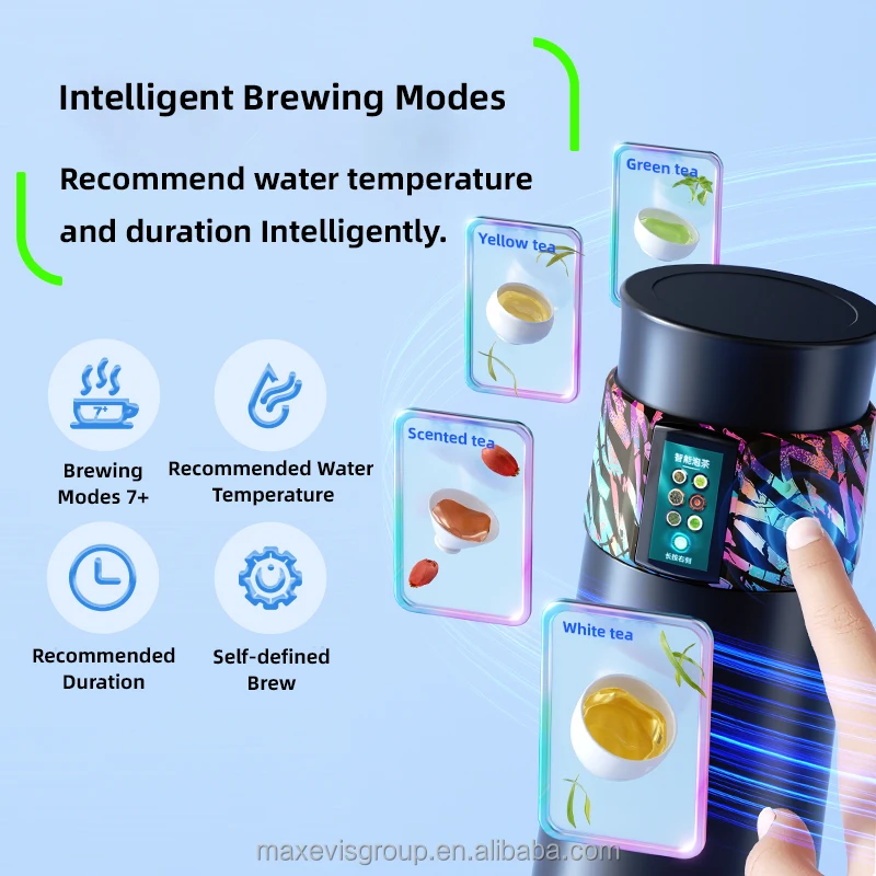 Smart water bottles factory unique water bottle design temperature display sguai termos bottle with recording intake