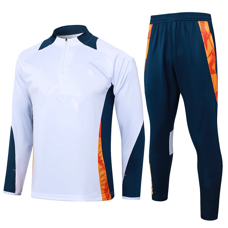 New Bellingham football training sweater suit 2024/25 Mbappe VINI JR soccer tracksuit custom logo high quality drop ship Madrid