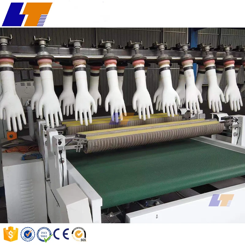 Medical disposable nitrile gloves production equipment/glove counting machine/glove stripping machine
