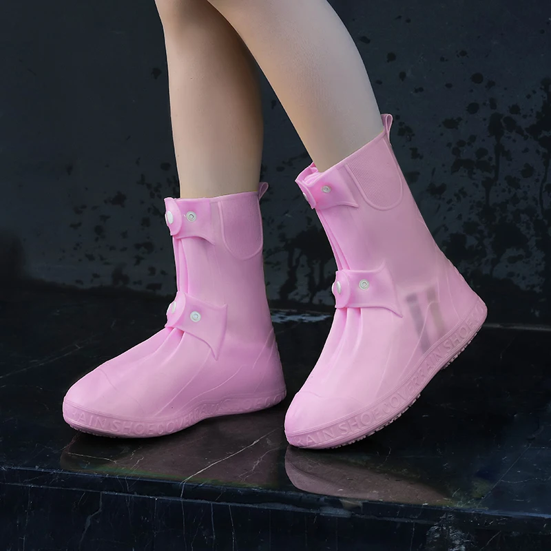 Hot Sale Disposable TPE Temporary Universal Plastic Portable Foldable  Waterproof Covers for Shoes