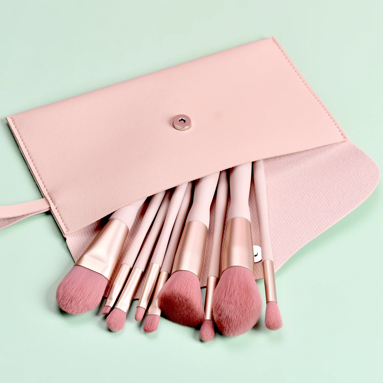 High Quality Cheap Blending Luxury Pink Brushes Makeup Brush Set For Hot Sale