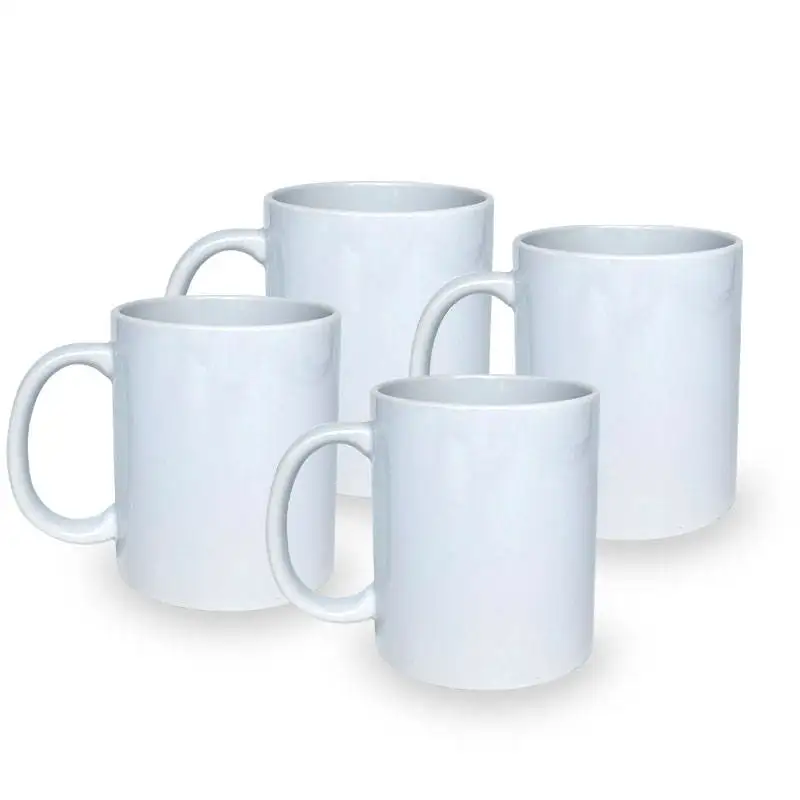 Wholesale US Warehouse 11oz Sublimation blanks Ceramic Mugs with Logo Custom Drinking Cup with Handle