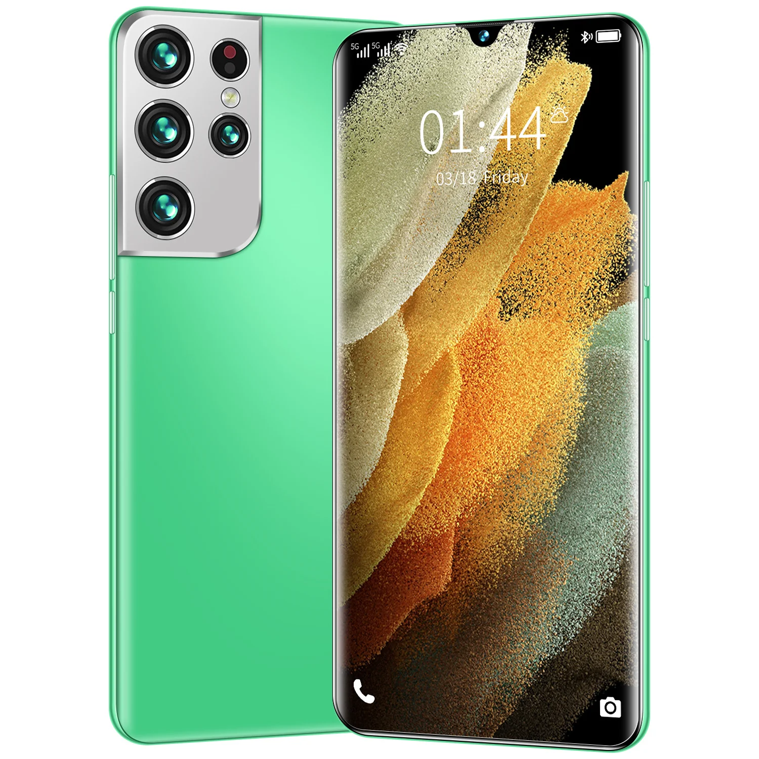 
4G Telephone Big Screen S21 Pro 6.7 inch mini mobile cell phone phones android smartphone 6GB+128GB 