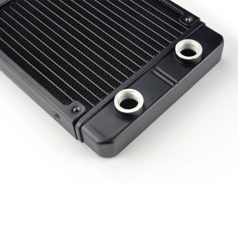 Syscooling AS120-T 22mm thickness Aluminum radiator water cooling heatsink 120mm  radiator G1/4 thread 17 water channel radiator