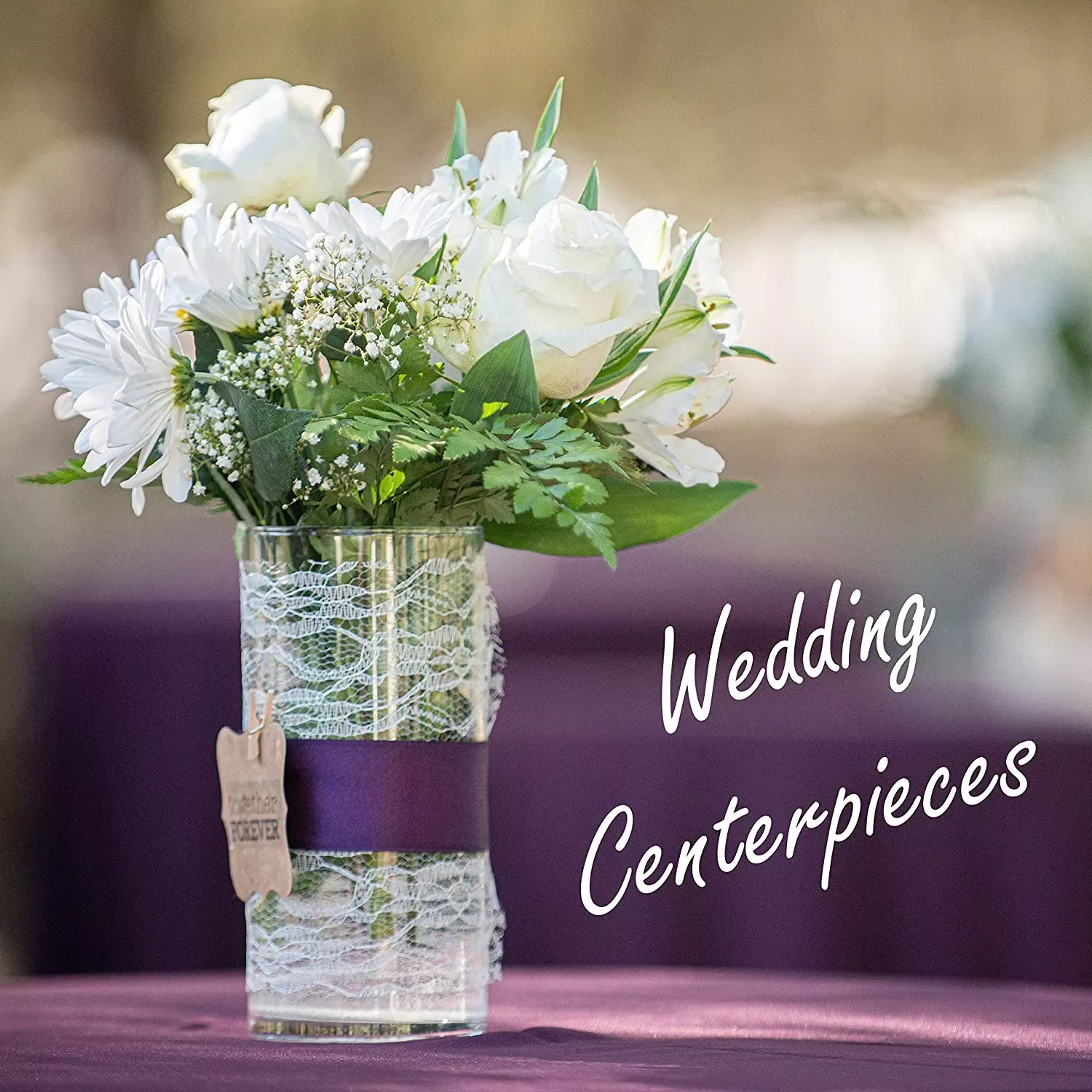 Luxury Crystal Flower Vase for Wedding and Home Decoration - Elegant Glass Vase with Sparkling Pbo Crystal Accents