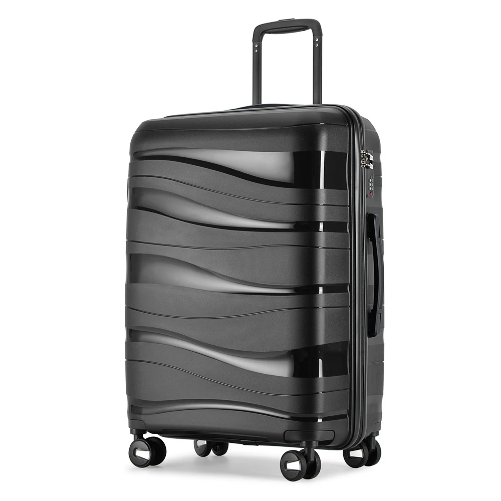 RESENA RP1908 Original Factory Own Design Valise PP Travel Trolley Luggage Bag Luggage Suitcase with Ready bag