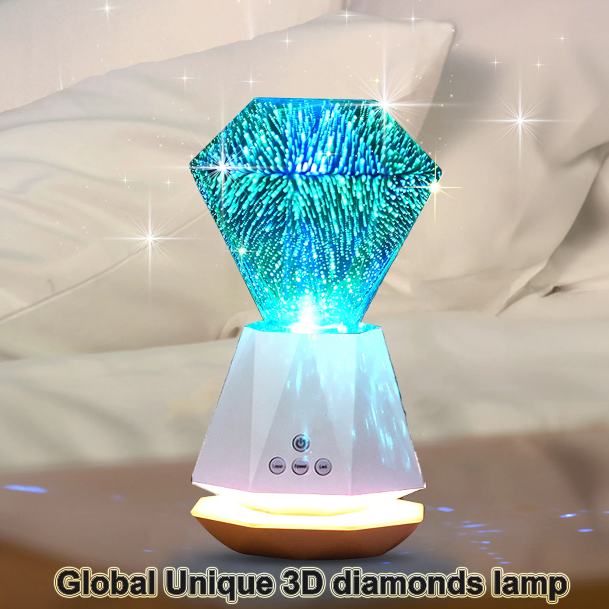 2023 latest exclusive patented 3D diamond light, bright light effect, fancy style