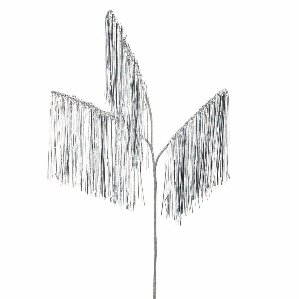 Long Clear Ice Acrylic Bead Icicle For Hanging Decoration Table Christmas Droplet