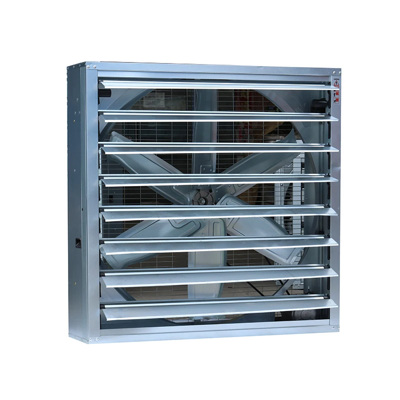 manufacturing industrial commercial exhaust fan ventilation with shutter for greenhouse fan