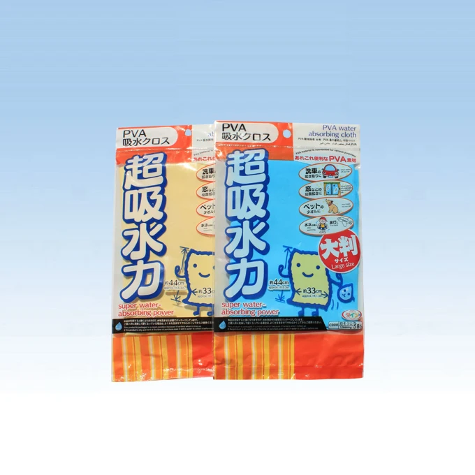 colorful sport sponge towel PVA chamois PVA Sponge