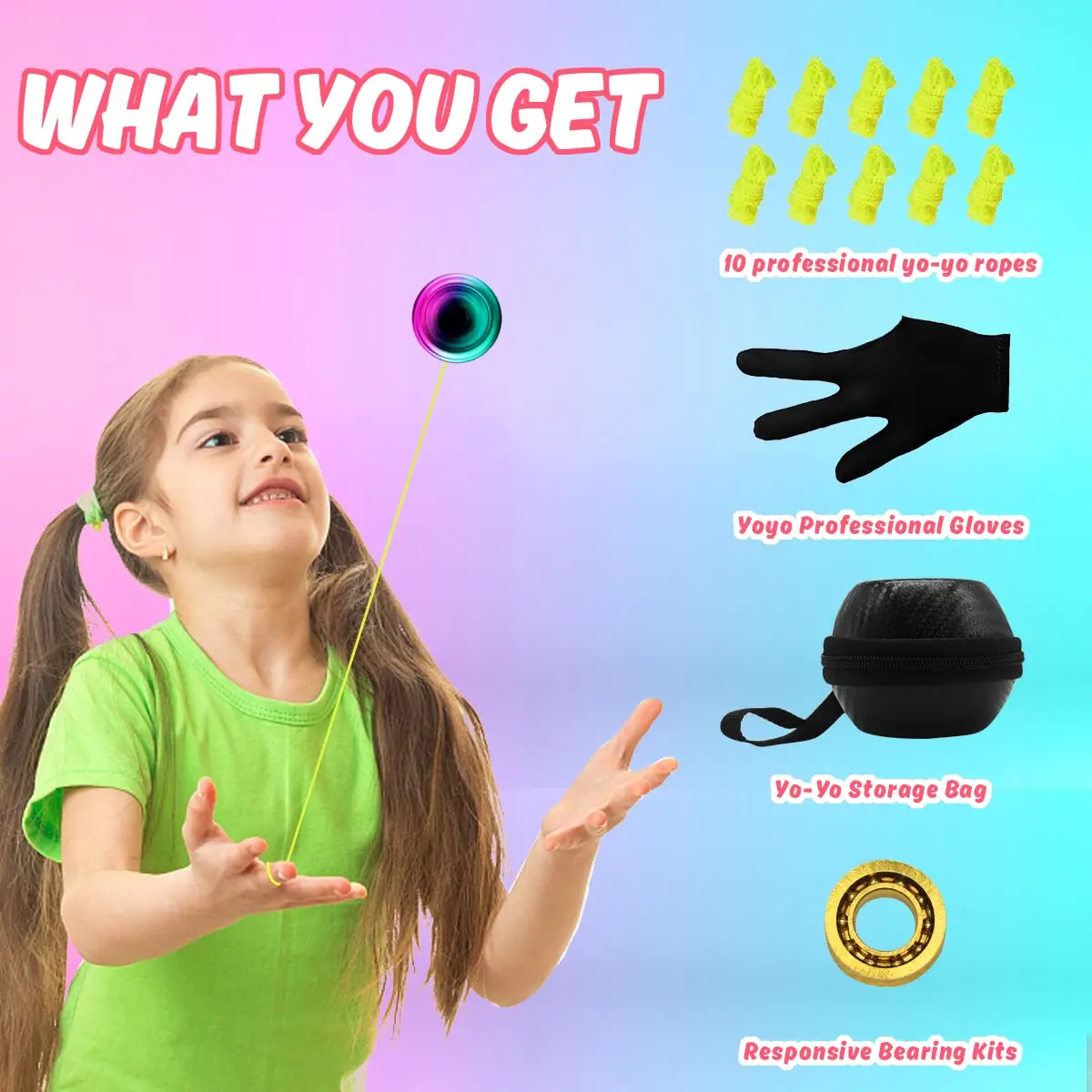 FETESNICE металла йо-йо unresponsible Magic Yoyo Игрушка Бабочка алюминий йо-йо профессионалов йо-йо мяч рождественский подарок