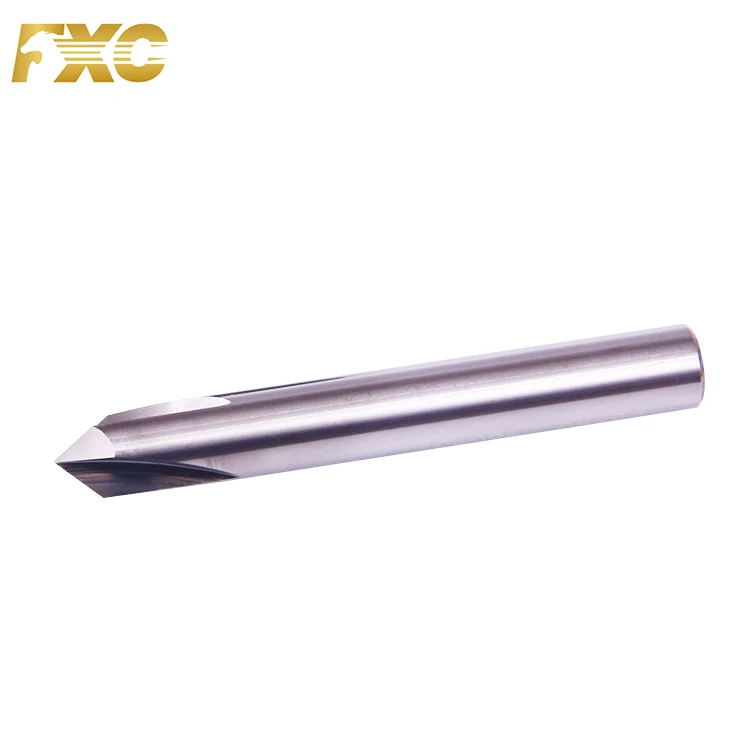 Factory Price Chamfer End Mill 3 Flute Carbide Chamfer Cutter For Aluminum