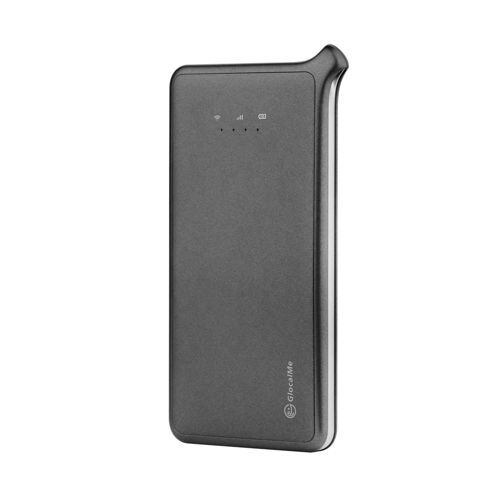 Glocalme 4G Roaming Free Pocket Wifi Hotspot Portable Wireless Router with Micro SIM Card Slot