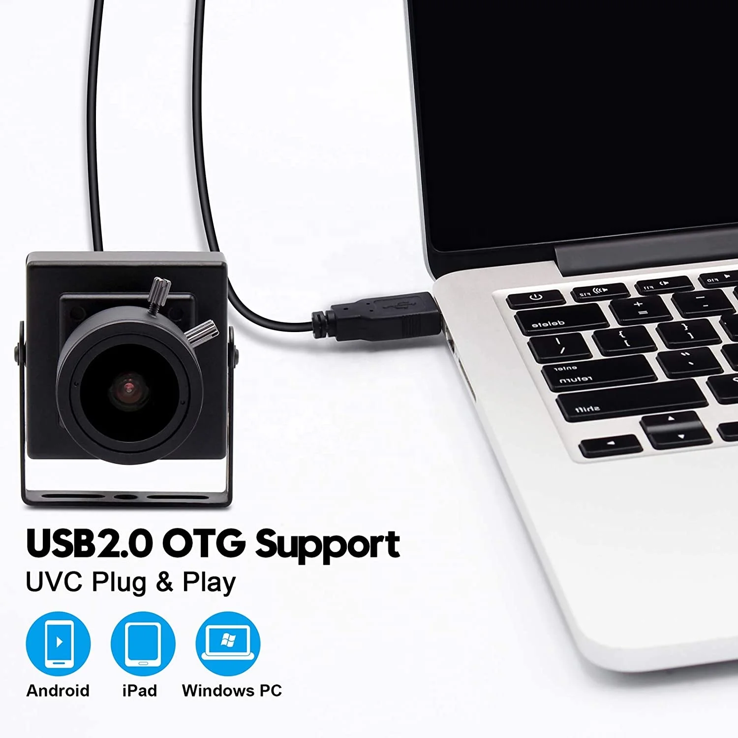 ELP Full HD 1080P H.264 varifocal USB webcam IMX 322 with build in microphone for Video Conferencing systems ELP-USBFHD06H-BFV