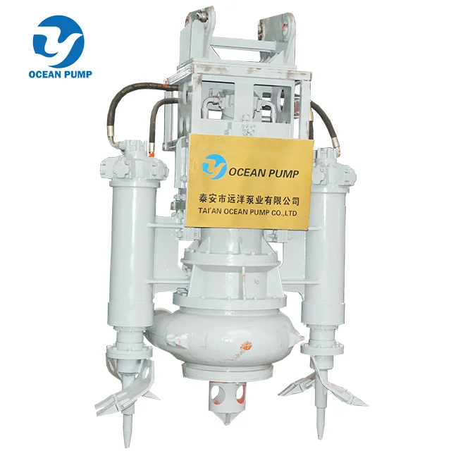 High Pressure Sand Pumping Machine /Large Capacity Hydraulic Submersible Sand Pump Gravel Pump