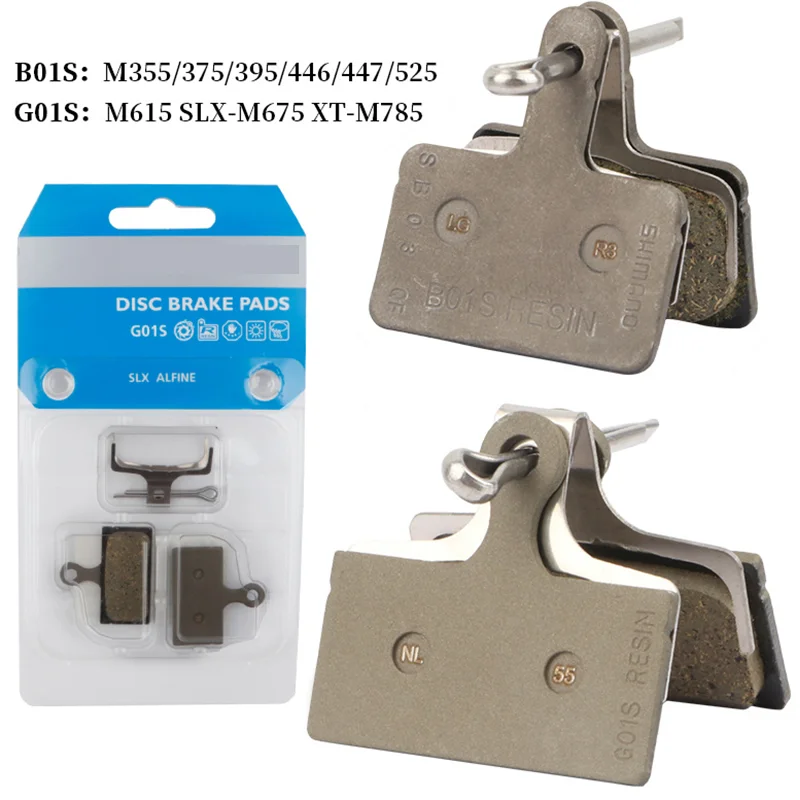 
B01S Folding Bike Hydraulic Cycling Disc Brake Pads Mountain Bicycle Disc Semi Metallic Brake Pads Bicycle Brake Pad 