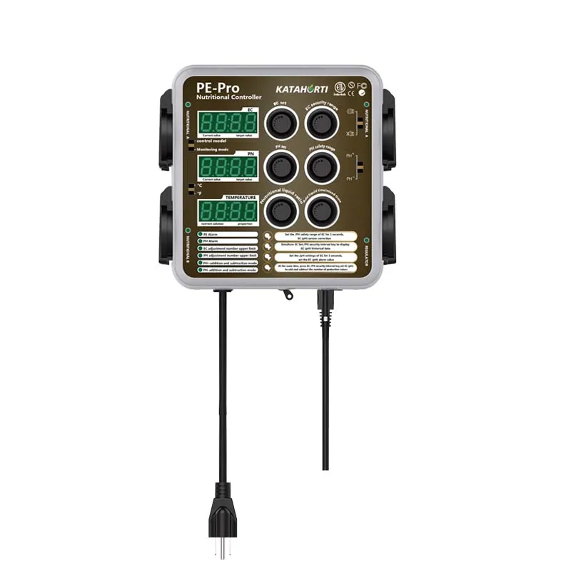 Greenhouse Hydroponic Nutrient Automatic Control System With Ph Ec Sensor Hydroponic Digital Nutrient Controller For Sale