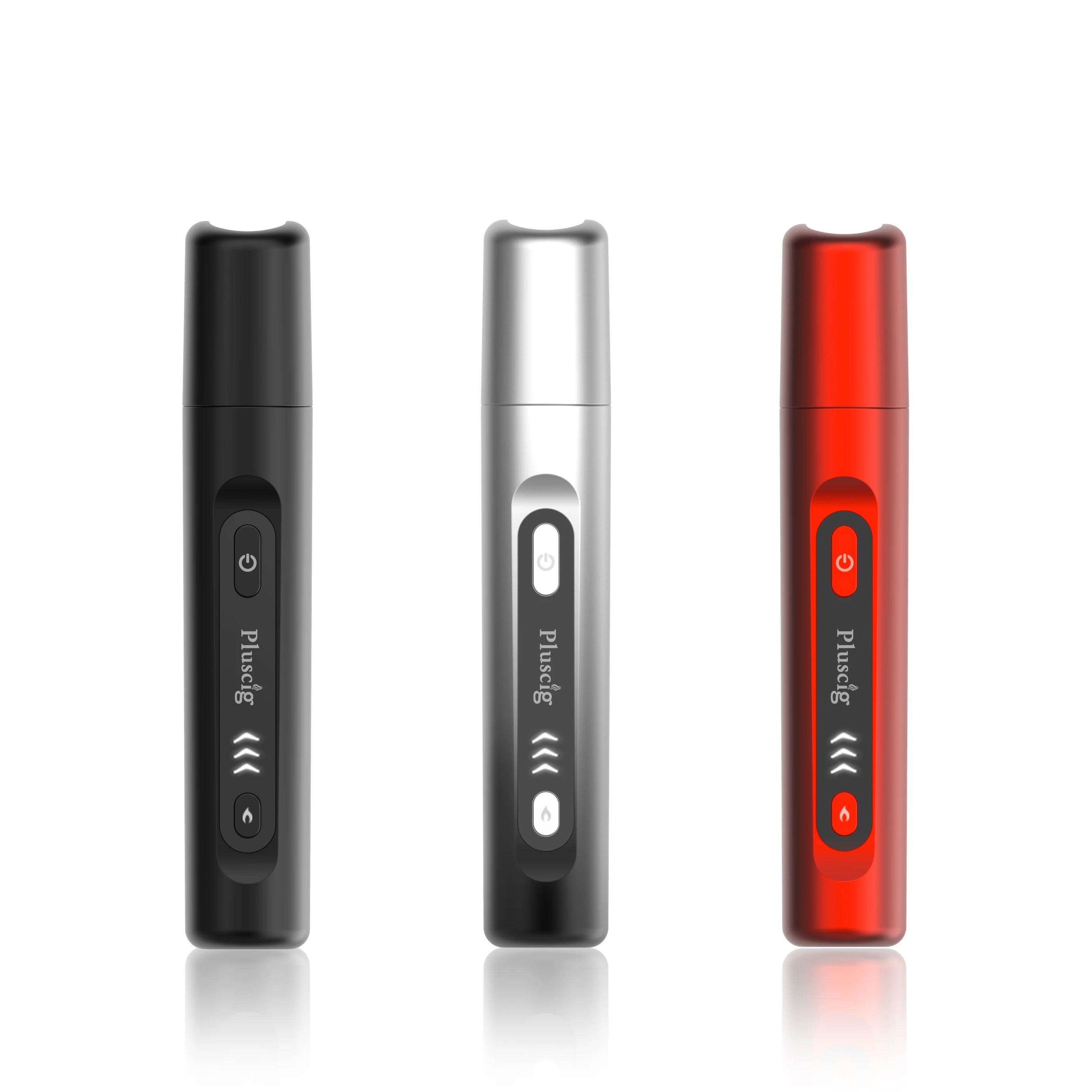 Business small and exquisite Pluscig Q9 1500mAh chiqos without burn fast heetsing smoking device dual heat not burning device