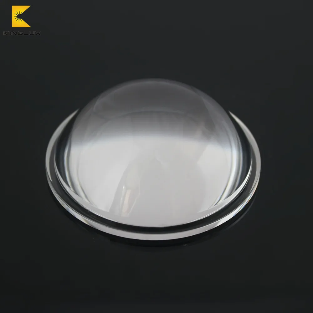 tractor head light projector headlight glass 57mm plano convex lenses led optical collimator lens