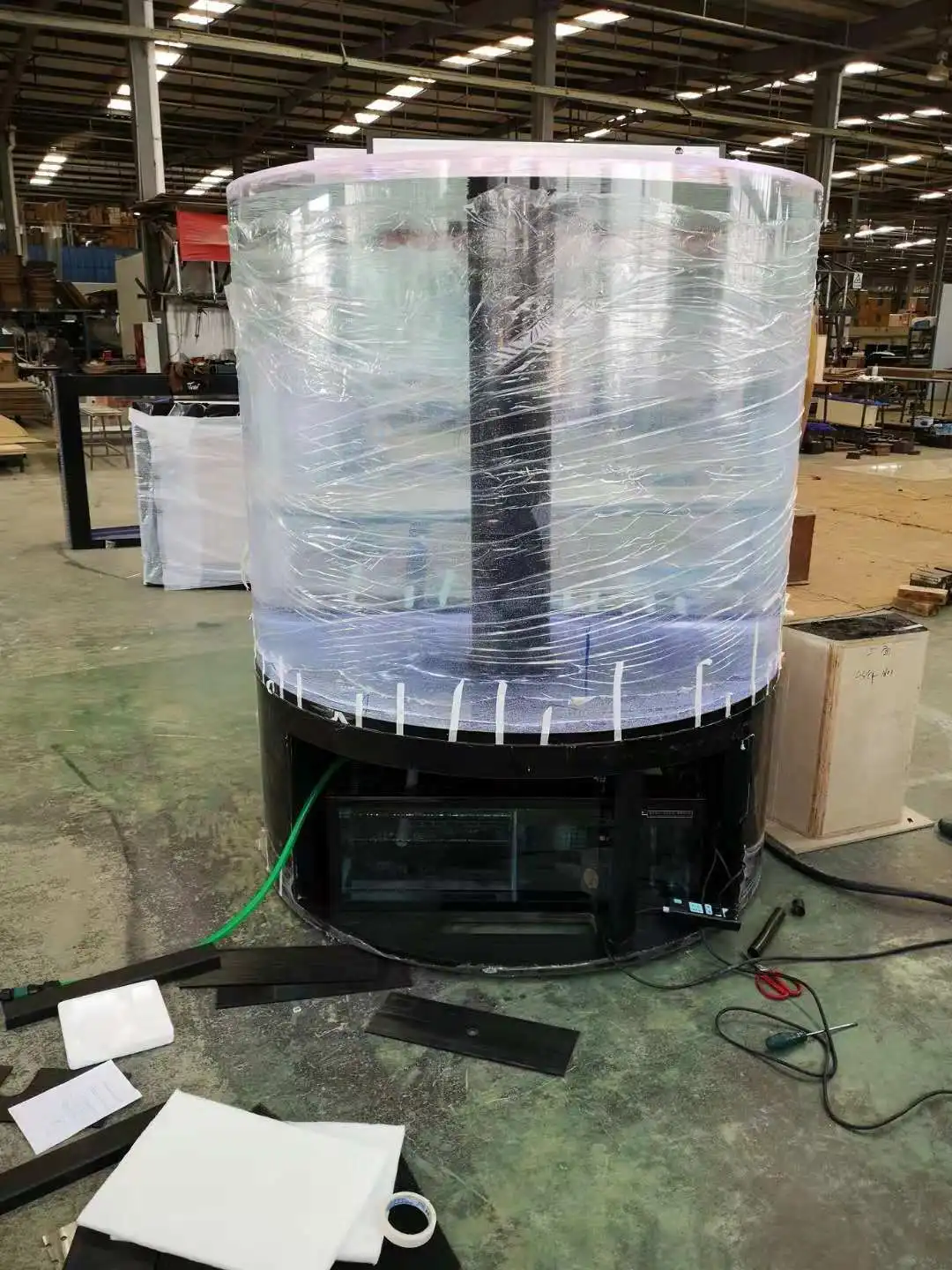 40 Gallon 60 Gallon Cleair Aquatics Acrylic Aquarium Fish Tank  Cylinder